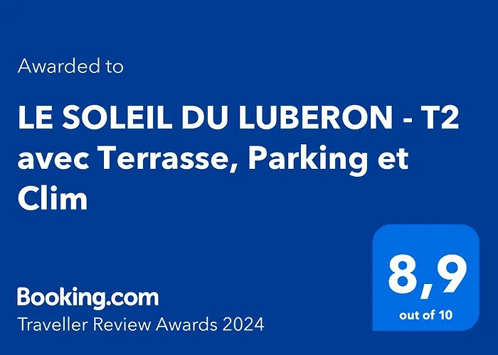 T2 Avec Terrasse - Le Soleil Du Luberon